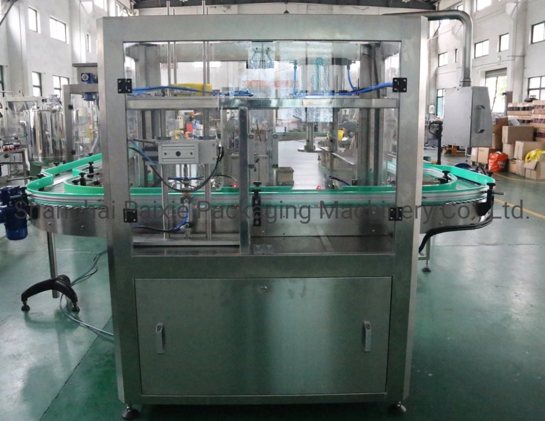 Fully Automatic Vat Paint, Coating, Mayonnaise Capping Production Line with Automatic Capping Production Machine