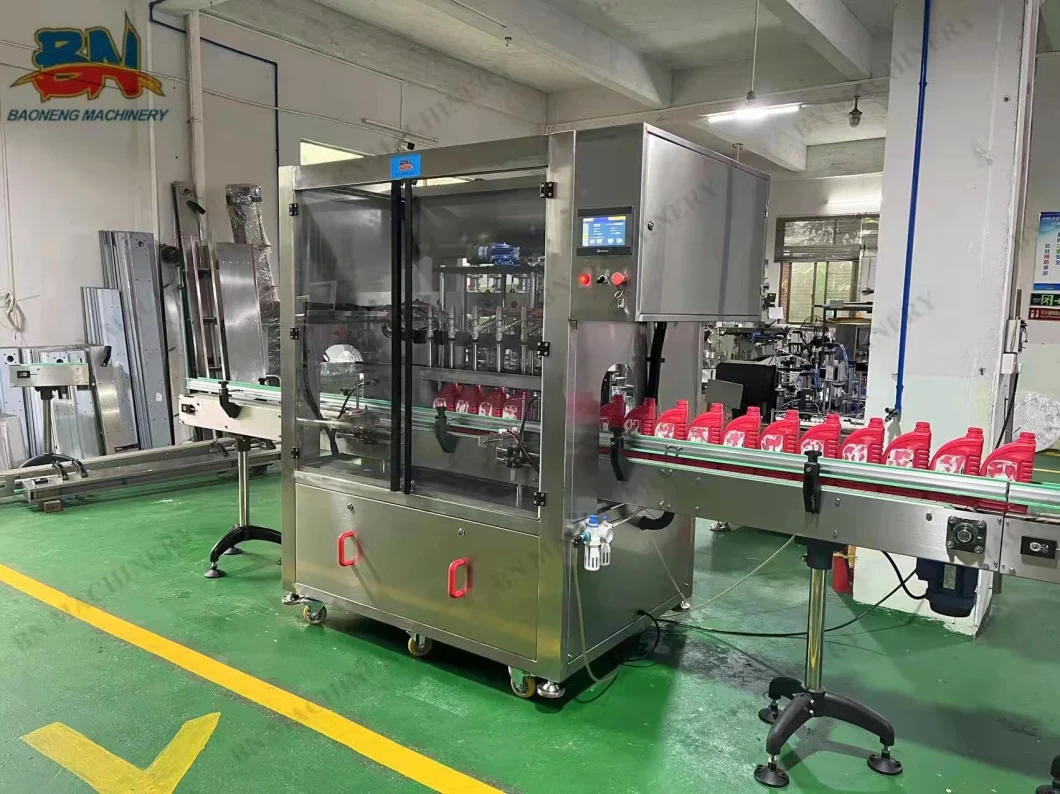 Quality Automatic Liquid Oil Cream Bottle Filling Machine with Capping Labeling Line