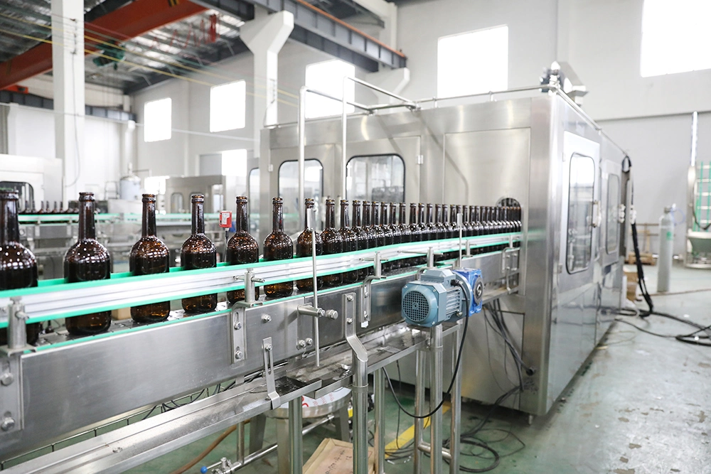 9000bph Pet Bottled Beer Filling Machine