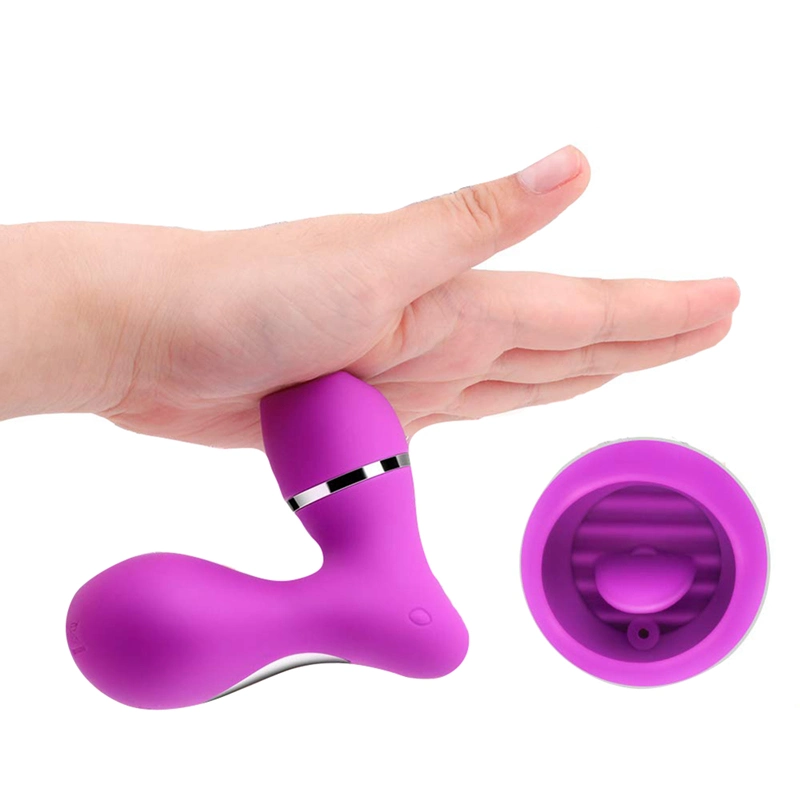 Suck Vibrator for Women Clitoris Breast Tongue Licking Sex Toy Oral Sex Simulator